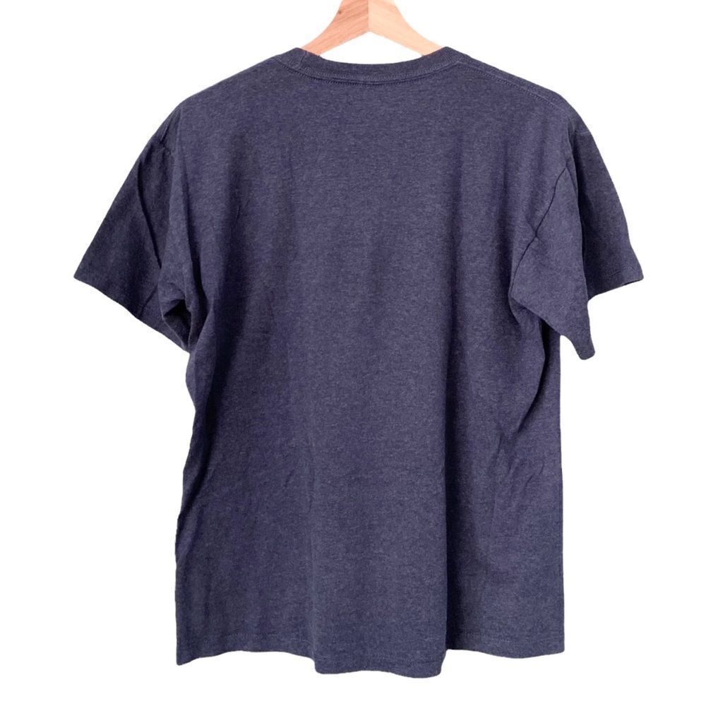 Disney I'm with Goofy Navy Blue Graphic Tee in Size Junior Large - Picture 2 of 7